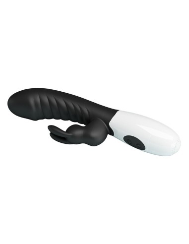PRETTY LOVE NAUGHTY BUNNY VIBRADOR RABBIT 30 FUNCIONES NEGRO