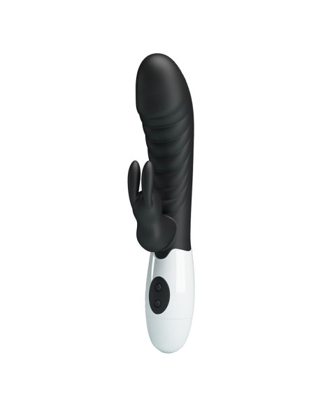 PRETTY LOVE NAUGHTY BUNNY VIBRADOR RABBIT 30 FUNCIONES NEGRO