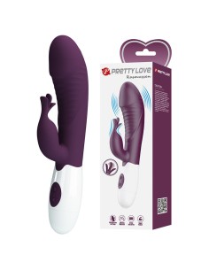 PRETTY LOVE ROGUE MUSE VIBRADOR RABBIT 30 FUNCIONES MORADO 2