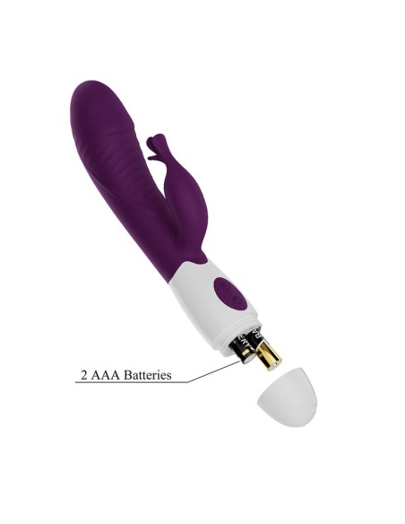 PRETTY LOVE ROGUE MUSE VIBRADOR RABBIT 30 FUNCIONES MORADO