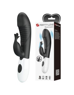 PRETTY LOVE RASMUSSEN VIBRADOR RABBIT 30 FUNCIONES NEGRO 2