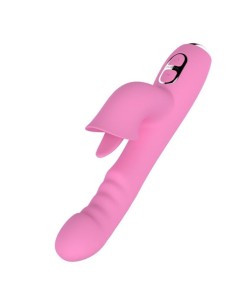 NALONE T MAY VIBRADOR RABBIT CON EMPUJE Y MOVIMIENTO OSCILANTE