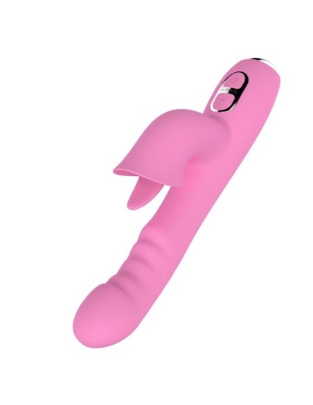 NALONE T MAY VIBRADOR RABBIT CON EMPUJE Y MOVIMIENTO OSCILANTE