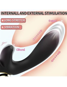 NALONE LULU VIBRADOR RABBIT CON EMPUJE NEGRO 2