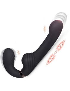 NALONE ALLOW VIBRADOR DOBLE CON ROTACIAN Y EMPUJE NEGRO