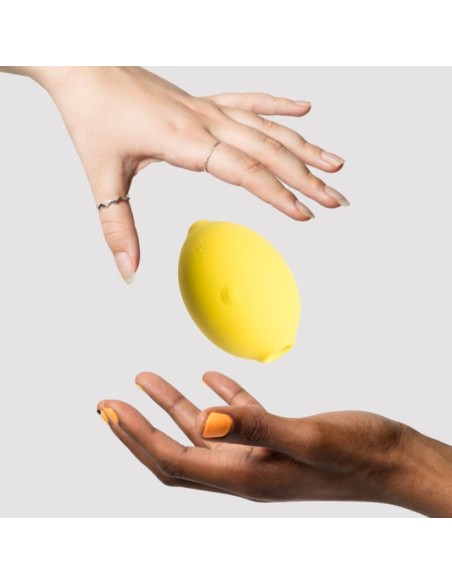ROMP LEMON CRUSH ESTIMULADOR DE CLATORIS POR ONDAS DE PRESIAN AMARILLO