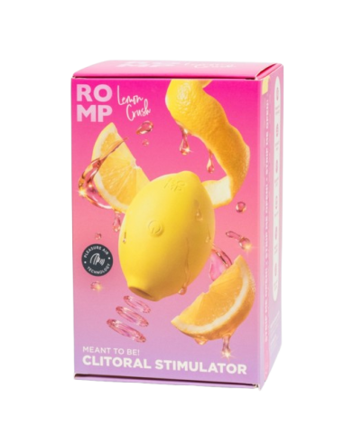 ROMP LEMON CRUSH ESTIMULADOR DE CLATORIS POR ONDAS DE PRESIAN AMARILLO