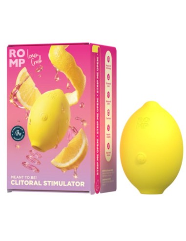 ROMP LEMON CRUSH ESTIMULADOR DE CLATORIS POR ONDAS DE PRESIAN AMARILLO