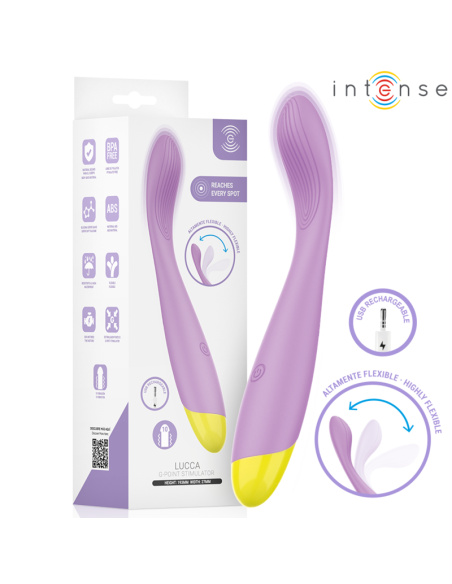 INTENSE LUCCA G POINT ESTIMULADOR FLEXIBLE RECARGABLE USB