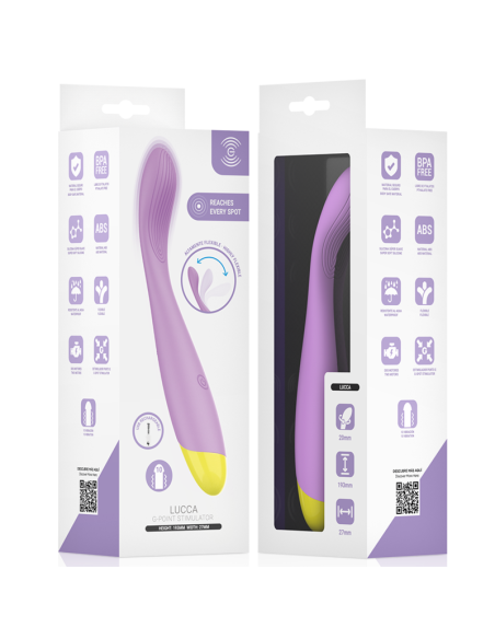 INTENSE LUCCA G POINT ESTIMULADOR FLEXIBLE RECARGABLE USB