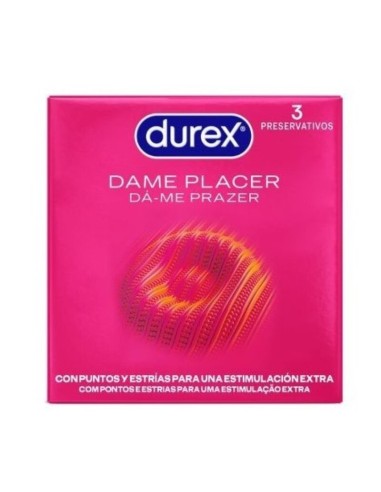 DUREX DAME PLACER 3 UNIDADES