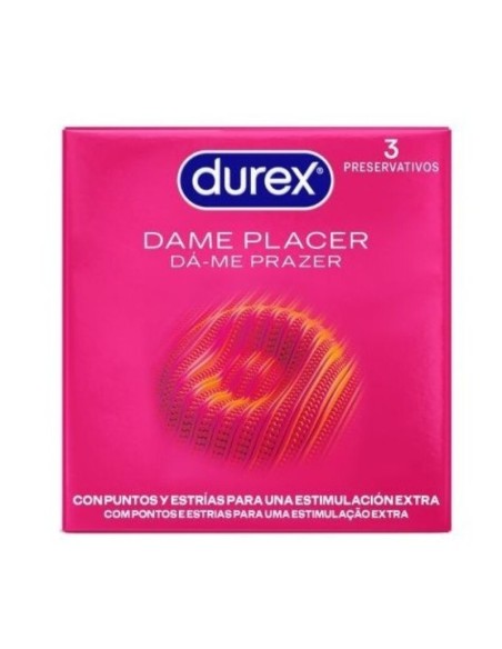 DUREX DAME PLACER 3 UNIDADES