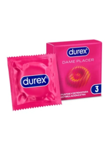 DUREX DAME PLACER 3 UNIDADES