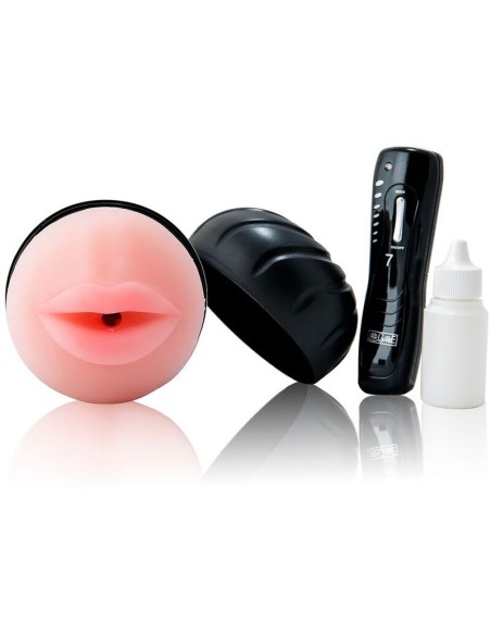 BAILE BOCA MASTURBADOR CON VIBRADOR 7 RITMOS