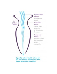 ANAL FANTASY ELITE PLUG ANAL MEGA ANAL GAPER TRANSPARENTE 2