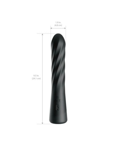 ANAL FANTASY ELITE TWIST ECSTASY ESTIMULADOR ANAL GIRATORIO RECARGABLE