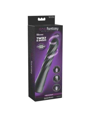 ANAL FANTASY ELITE TWIST ECSTASY ESTIMULADOR ANAL GIRATORIO RECARGABLE