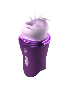FANTASY FOR HER LUSH KISS PLUSH PURPLE ESTIMULADOR CLITORAL DE SUCCIAN Y LAMIDO