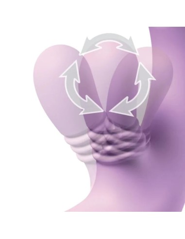 FANTASY FOR HER INTIMOTION FLUTTER PRO PURPLE VIBRADOR RABBIT PARA PUNTO G Y CLATORIS