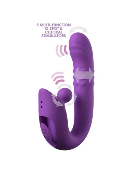 FANTASY FOR HER HARMONI PRO PURPLE VIBRADOR RABBIT PARA PUNTO G Y CLATORIS