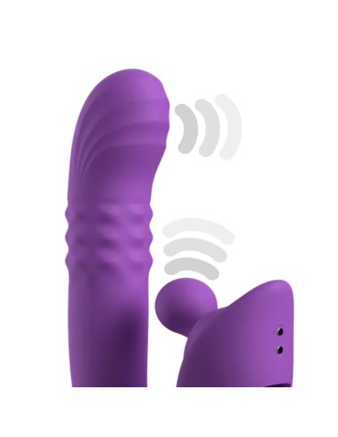 FANTASY FOR HER HARMONI PRO PURPLE VIBRADOR RABBIT PARA PUNTO G Y CLATORIS