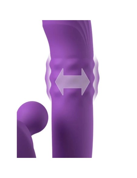 FANTASY FOR HER HARMONI PRO PURPLE VIBRADOR RABBIT PARA PUNTO G Y CLATORIS
