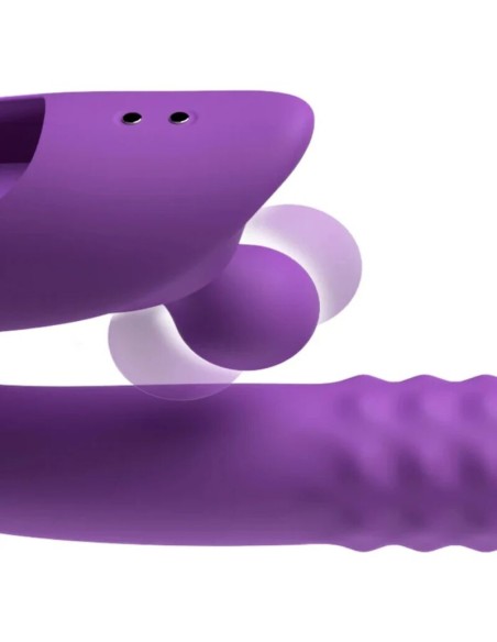 FANTASY FOR HER HARMONI PRO PURPLE VIBRADOR RABBIT PARA PUNTO G Y CLATORIS
