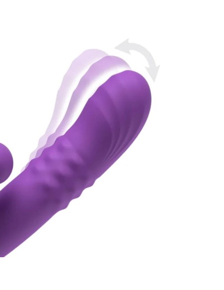 FANTASY FOR HER HARMONI PRO PURPLE VIBRADOR RABBIT PARA PUNTO G Y CLATORIS