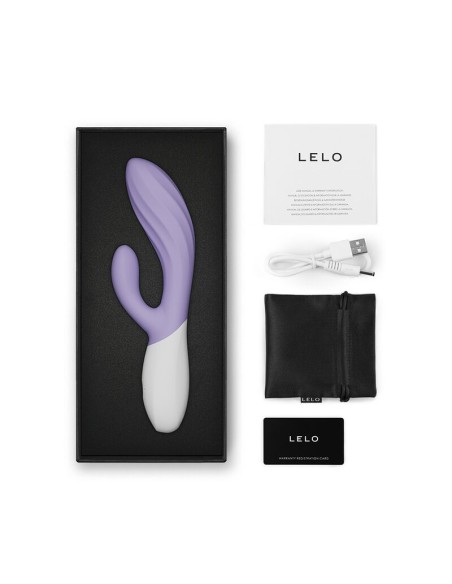 LELO INA TWIST VIBRADOR RABBIT PUNTO G Y CLATORIS LAVANDA