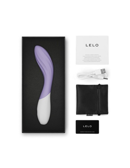 LELO MONA TWIST VIBRADOR PARA PUNTO G RECARGABLE APP CONTROL LAVANDA