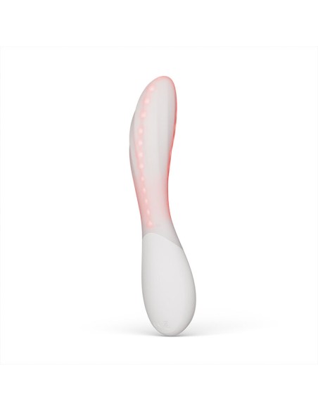 LELO MONA SPECTRA MASAJEADOR ANTIMO CON LUZ ROJA RECARGABLE APP CONTROL