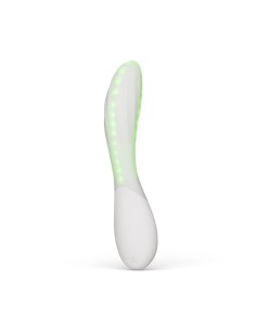 LELO MONA SPECTRA MASAJEADOR ANTIMO CON LUZ ROJA RECARGABLE APP CONTROL 2
