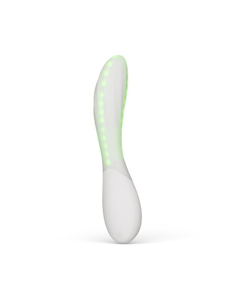 LELO MONA SPECTRA MASAJEADOR ANTIMO CON LUZ ROJA RECARGABLE APP CONTROL