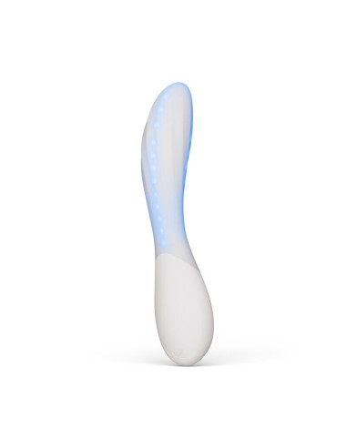LELO MONA SPECTRA MASAJEADOR ANTIMO CON LUZ ROJA RECARGABLE APP CONTROL