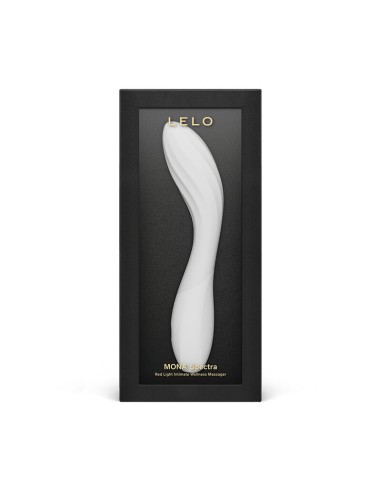 LELO MONA SPECTRA MASAJEADOR ANTIMO CON LUZ ROJA RECARGABLE APP CONTROL