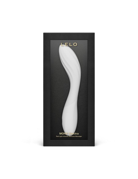 LELO MONA SPECTRA MASAJEADOR ANTIMO CON LUZ ROJA RECARGABLE APP CONTROL