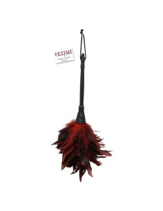 FETISH FANTASY SERIES PLUMERO FRISKY NEGRO Y ROJO 2