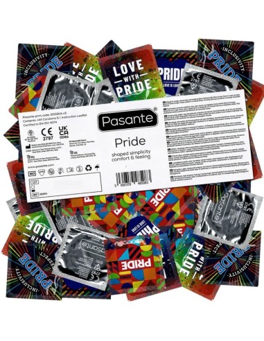 PASANTE FORMATO PRIDE 144 PACK PRESERVATIVOS