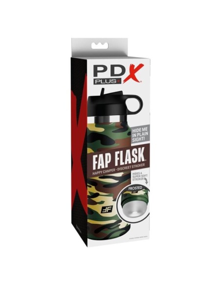 PDX PLUS MASTURBADOR DISCRETO FAP FLASK HAPPY CAMPER CAMUFLAJE