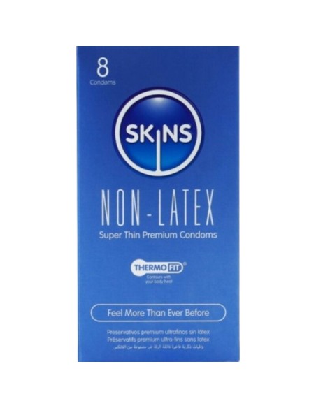 SKINS PRESERVATIVOS SIN LATEX PACK 8