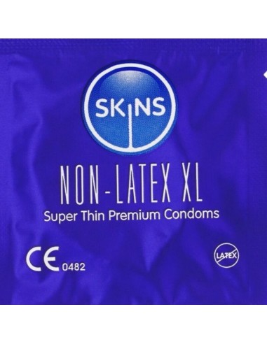SKINS PRESERVATIVOS SIN LATEX XL PACK 8