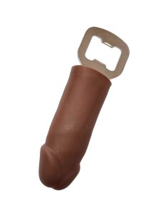 DIABLO PICANTE ABRIDOR CON FORMA PENE GOMA MULATO