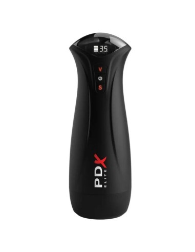PDX ELITE MASTURBADOR CON SUCCIAN INTERMITENTE Y VIBRACIAN FAP GASM