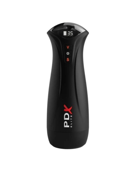 PDX ELITE MASTURBADOR CON SUCCIAN INTERMITENTE Y VIBRACIAN FAP GASM