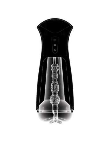PDX ELITE MASTURBADOR CON SUCCIAN INTERMITENTE Y VIBRACIAN FAP GASM