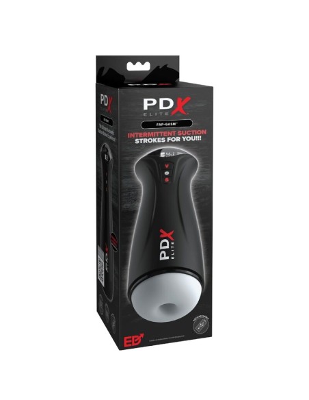 PDX ELITE MASTURBADOR MASCULINO FAP GASM CLEAR CON SUCCIAN INTERMITENTE