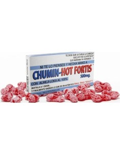 DIABLO GOLOSO CAJA DE CARAMELOS CHUMIN HOT FORTIS