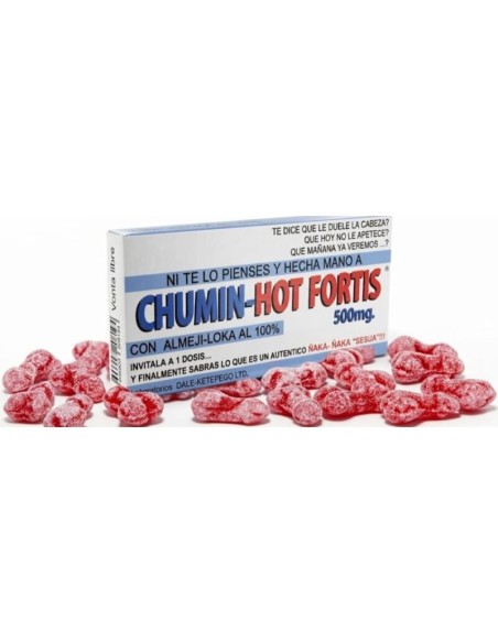 DIABLO GOLOSO CAJA DE CARAMELOS CHUMIN HOT FORTIS