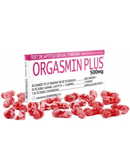 DIABLO GOLOSO ORGASMIN PLUS CAJA DE CARAMELOS FEMENINO