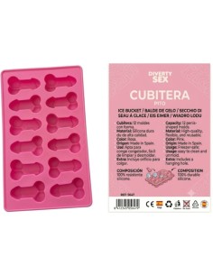 DIABLO PICANTE CUBITERA 12 PENES SILICONA DURA PARA COLGAR ROSA